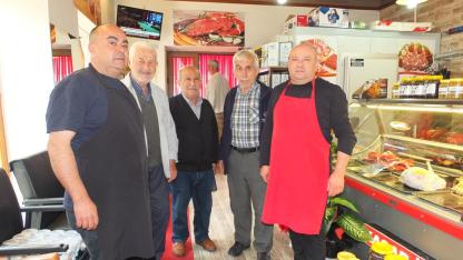 Burhaniye'de köy kasabı ilgi gördü
