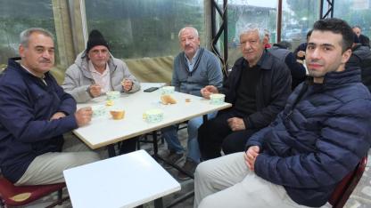 Burhaniye’de Sabah Namazı Buluşması Geriş Camiinde yapıldı