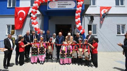Eğitime Hayırsever Dokunuşu: Filiz-Kamuran Dağ Ortaokulu Törenle Açıldı