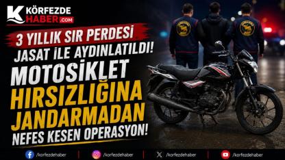 JASAT 3 Yıllık Motosiklet Hırsızlığını Aydınlattı