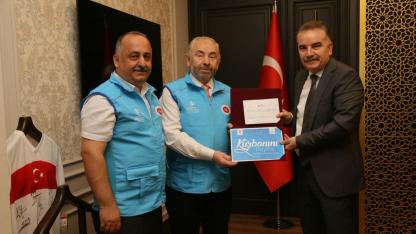 Kaymakam Odabaş'tan Filistin'e kurban desteği