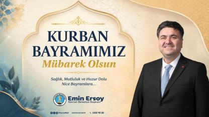 Havran'da Başkan Emin Ersoy, kurban bayramı mesajı yayınladı