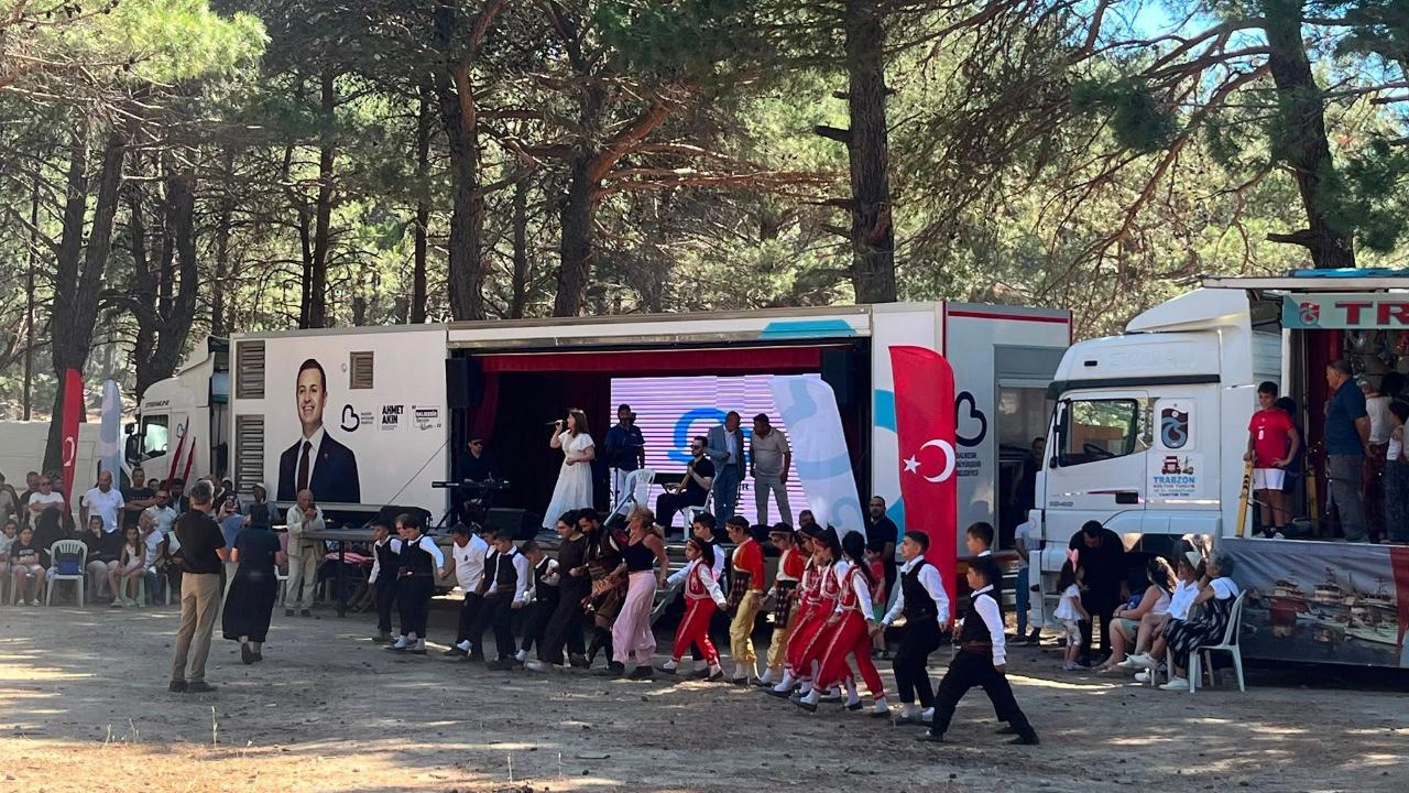 20. Kazdağı Karadenizliler Yayla Şenliği yoğun katılımla gerçekleştirildi