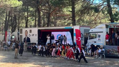 20. Kazdağı Karadenizliler Yayla Şenliği yoğun katılımla gerçekleştirildi