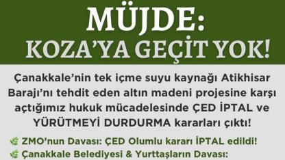 Atikhisar'ı koruyan karar: ÇED iptal edildi