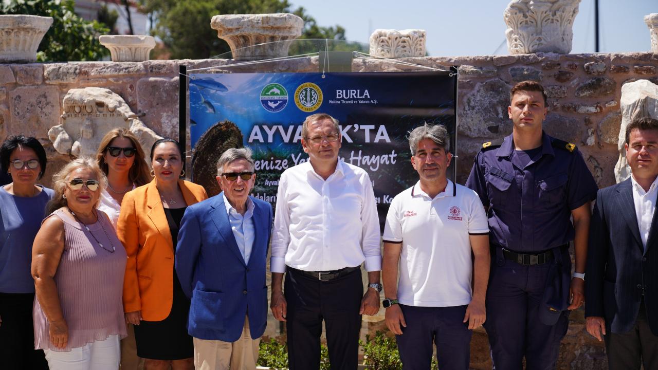Ayvalık'ta Deniz Ekosistemini Güçlendirecek Bilimsel Proje Başlıyor