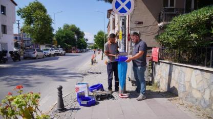 Ayvalık’ta Yeni Nesil Şeffaf Çöp Potası Dönemi...