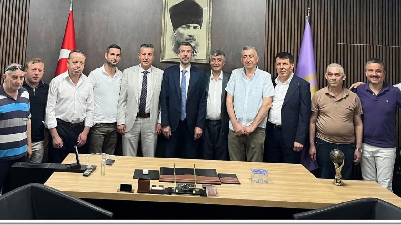Balıkesir Kahveciler Odası’ndan Tekin’e Ziyaret