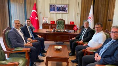 Balıkesir Ticaret Odası’ndan İl Müdürü Kurt’a Hayırlı Olsun Ziyareti