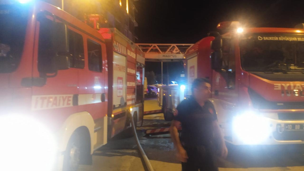 Balıkesir’de Ev Yangını Korkuttu