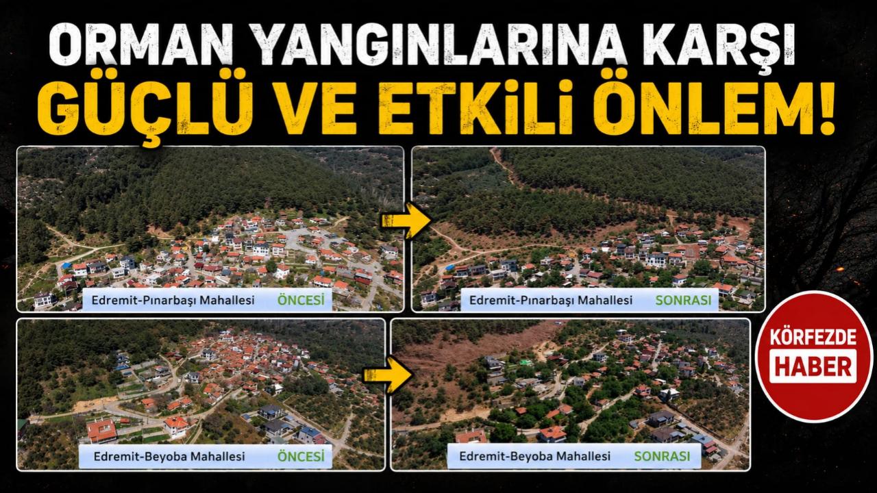 Balıkesir'de orman yakını yerleşim alanlarında alarm