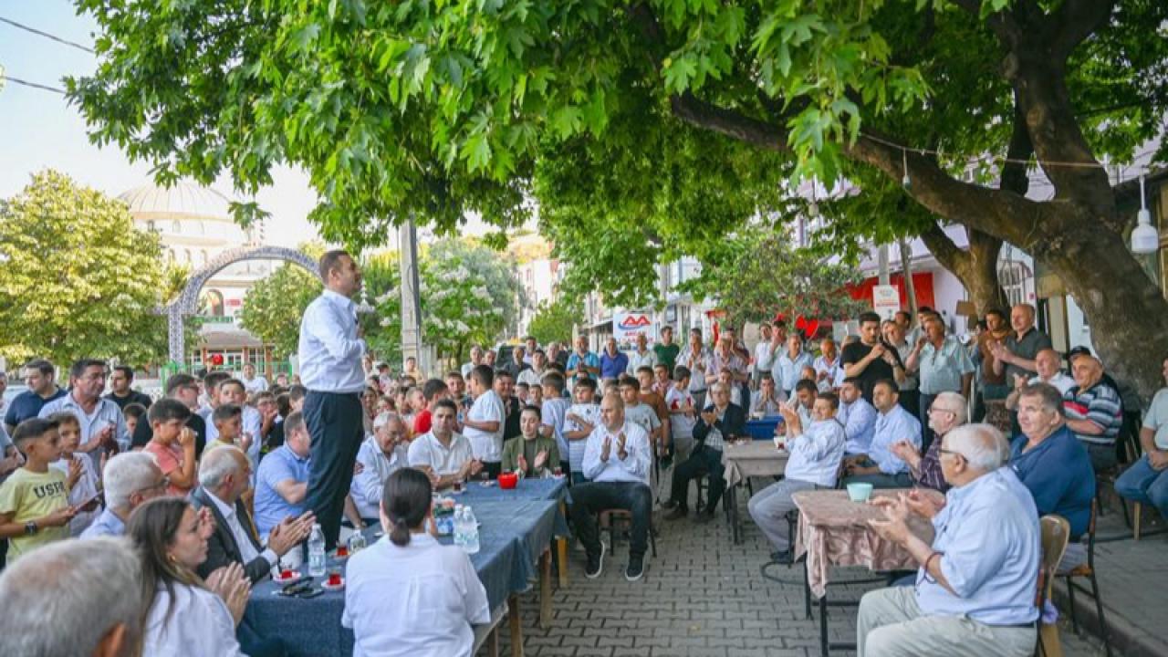 Başkan Akın, Erdek’in mahallelerini ziyaret etti