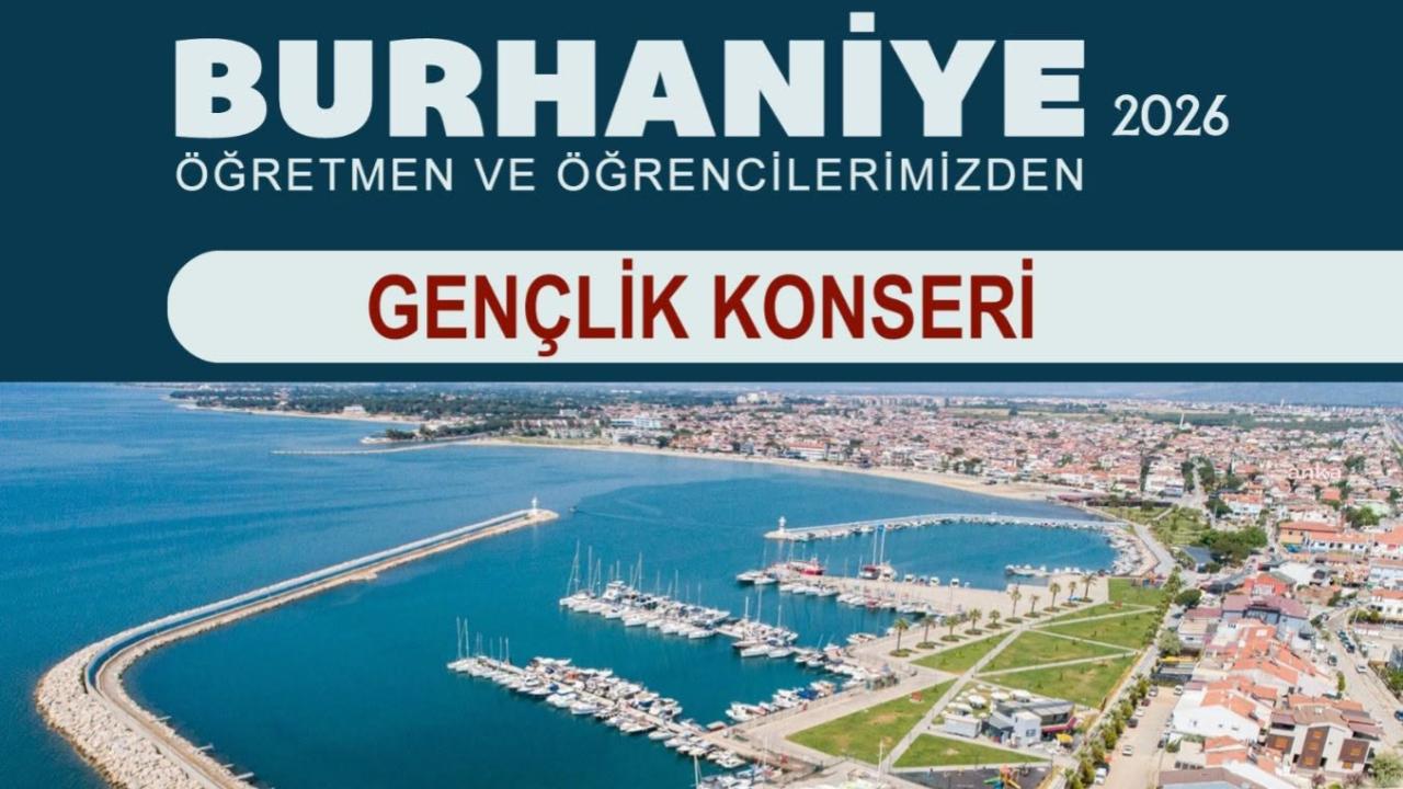 Burhaniye’de Gençlik Konseri yapılıyor