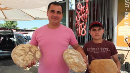 Burhaniye’de köy ekmeği sevildi