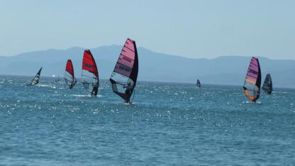 Burhaniye’de Windsurf Ligi coşkusu başladı