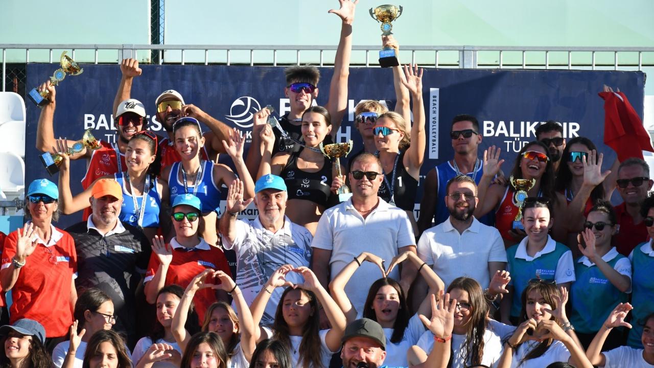 BVA Plaj Voleybolu Balkan Şampiyonası sona erdi
