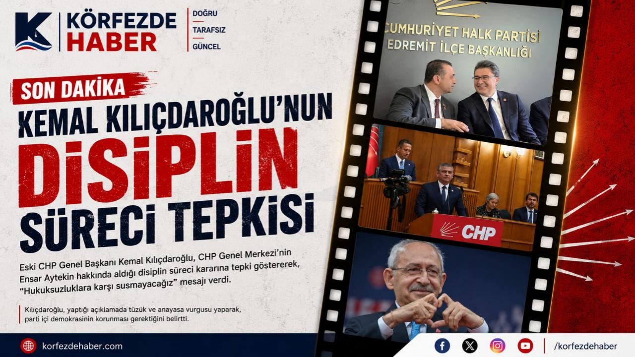 CHP Edremit İlçe Örgütü'nden Ensar Aytekin Kararına Tepki