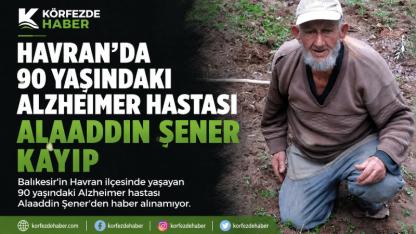 Havran'da 90 yaşındaki kişi kayboldu