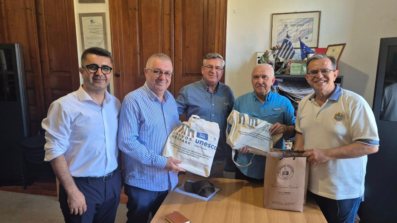 İda Madra Jeoparkı İçin Midilli’de Önemli Temaslar