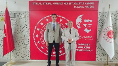 İl Milli Eğitim Müdürü Kal’dan Başsavcılık ziyaretleri