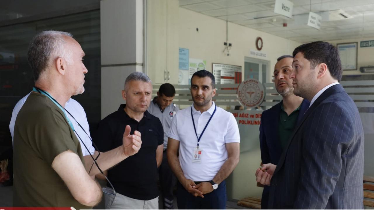 İl Sağlık Müdürü Çavdar'dan Karesi Diş Polikliniğine Ziyaret