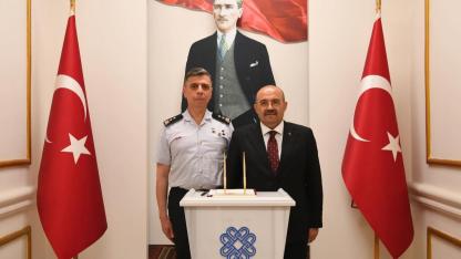 Jandarma Genel Komutanlığı Personel Başkanı Erdem’den Vali Ustaoğlu’na Ziyaret
