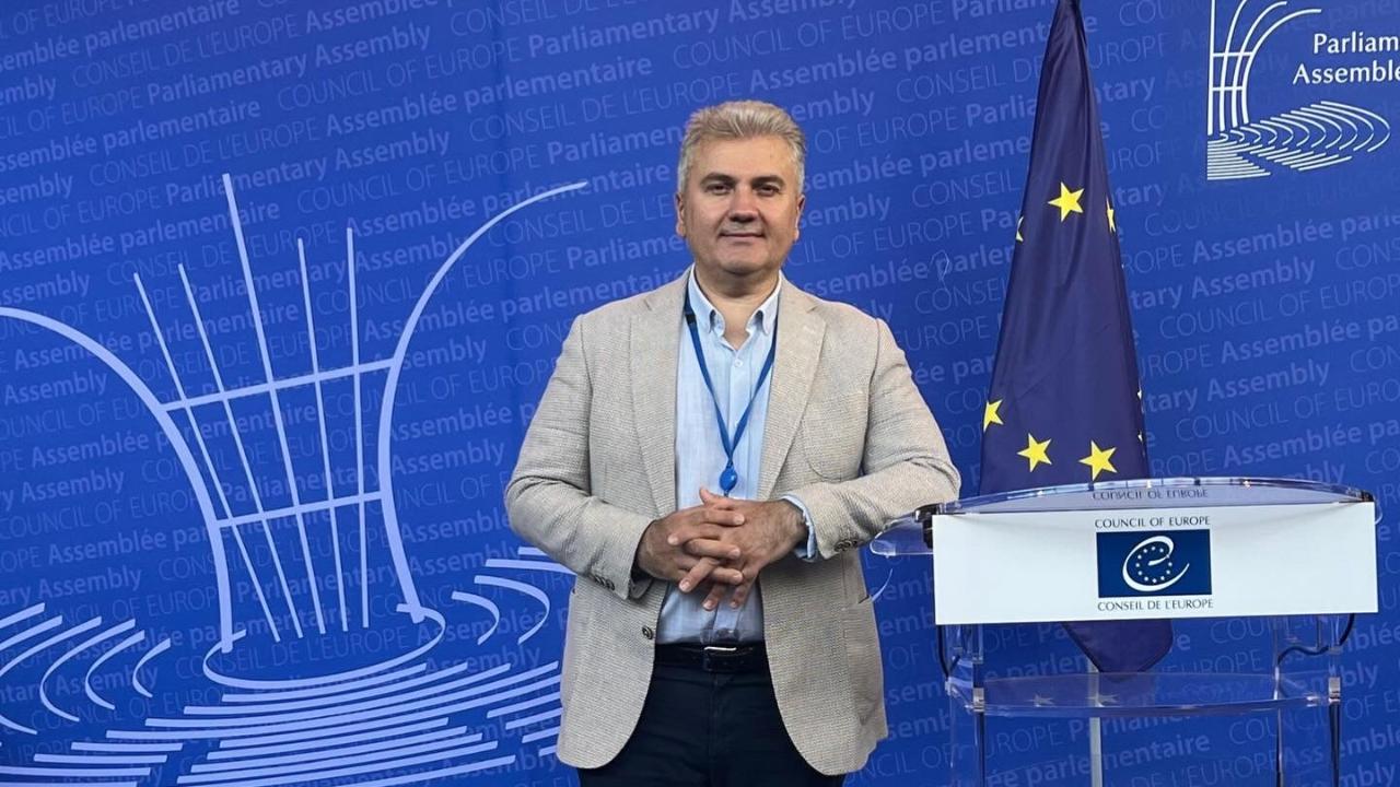 Milletvekili Dr. Mustafa Canbey, AKPM Yaz Genel Kurulu İçin Strazburg’da