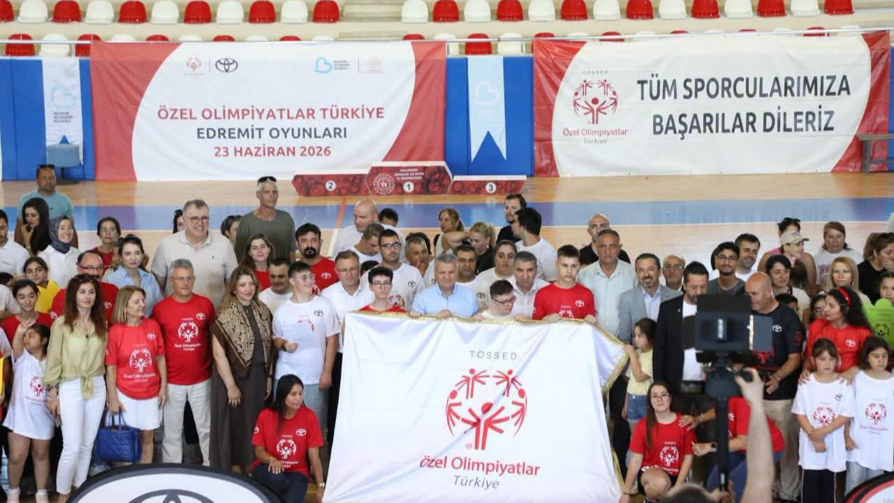 Özel Olimpiyatlar Türkiye Edremit Oyunları 140 sporcuyu buluşturdu