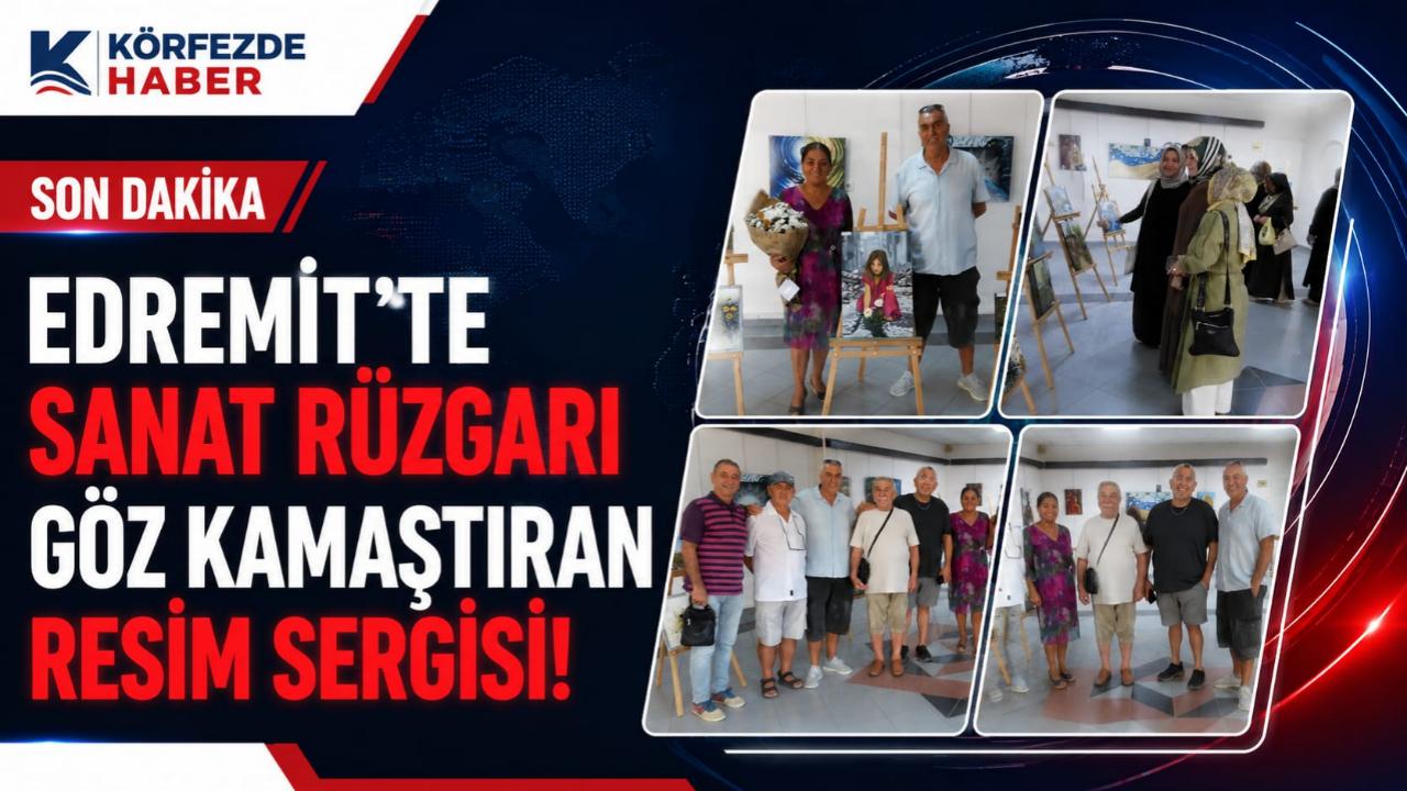 Şükrü Tunar Kültür Merkezi'nde Göz Kamaştıran Resim Sergisi