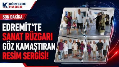 Şükrü Tunar Kültür Merkezi'nde Göz Kamaştıran Resim Sergisi