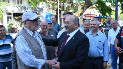 Vali Ustaoğlu Korucu Mahallesi’nde Vatandaşlarla Buluştu