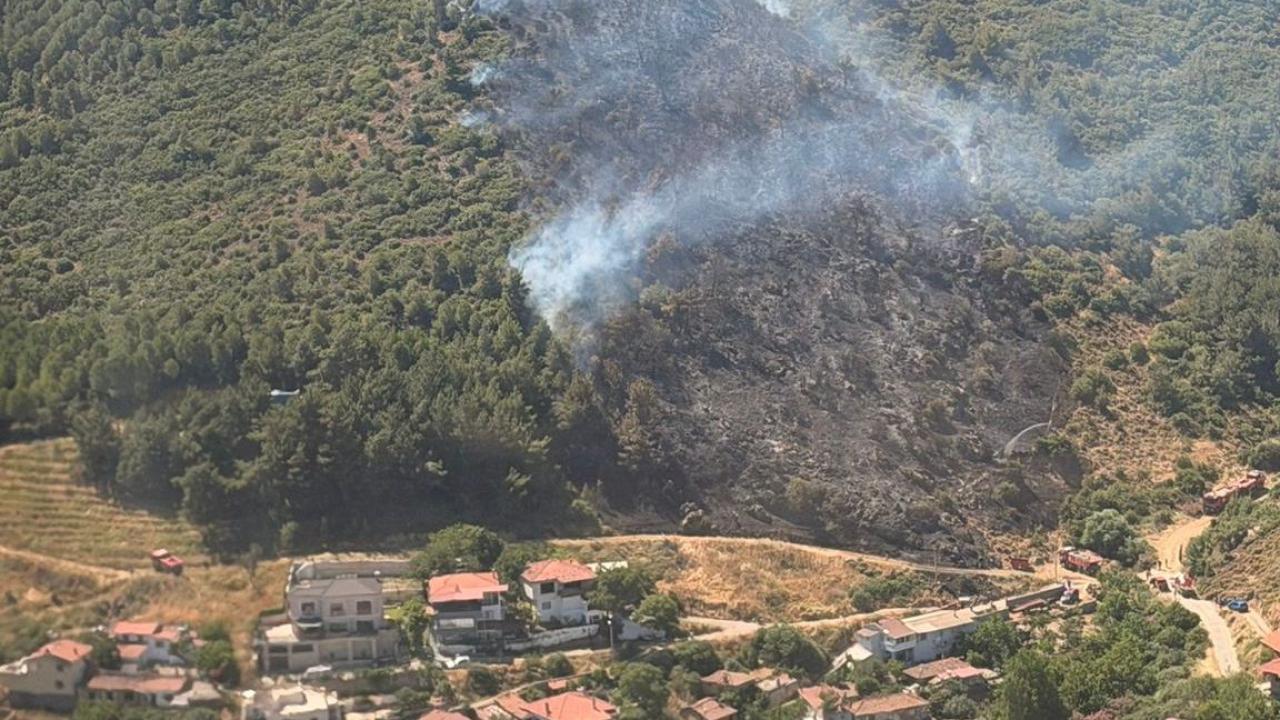 Yaz gelmeden alarm zilleri çalmaya başladı: Burhaniye'de orman yangını
