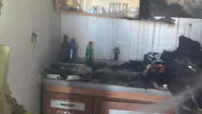 Avşa’da korkutan ev yangını