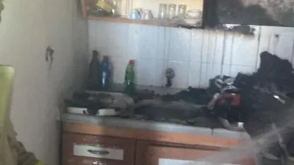 Avşa’da korkutan ev yangını