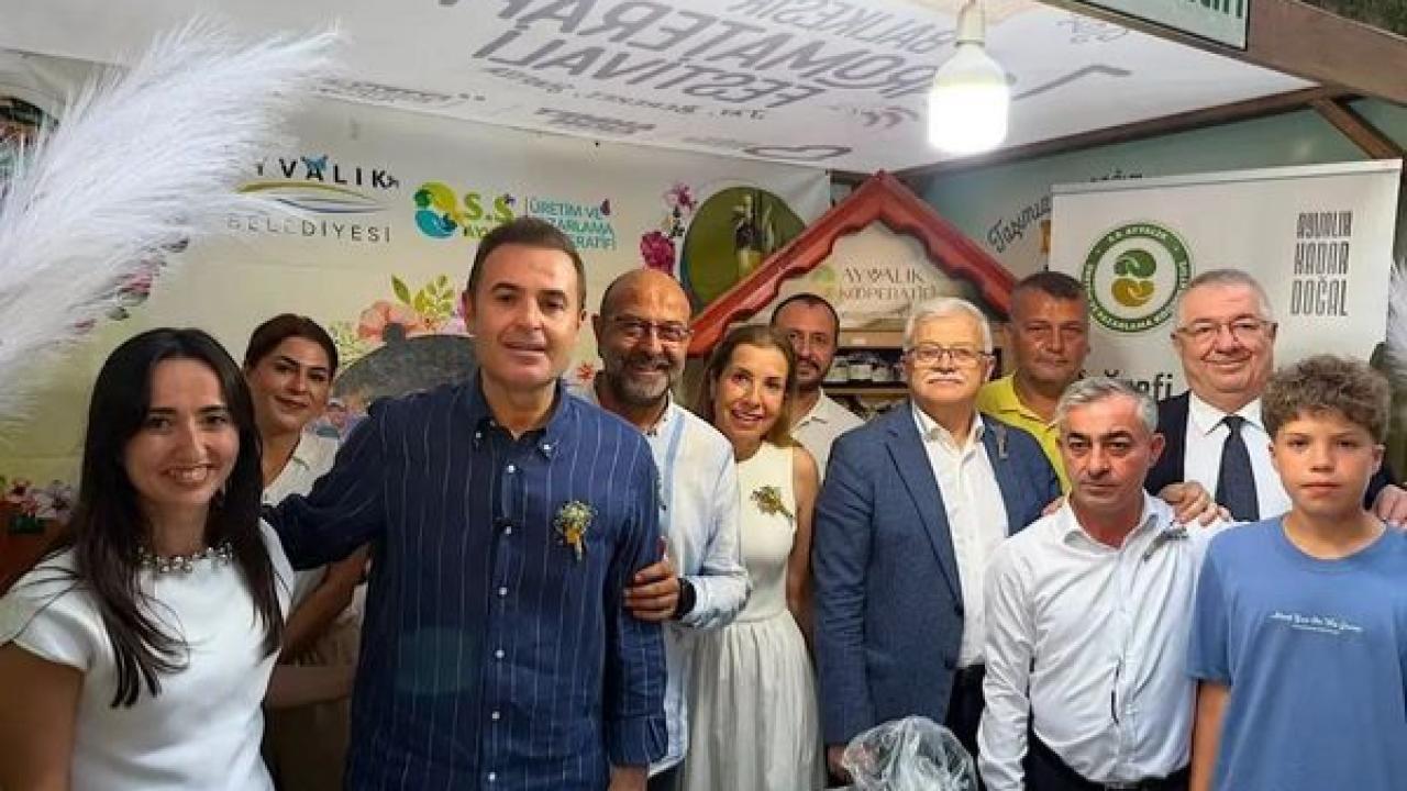 Ayvalık'ın Yöresel Lezzetleri Aromaterapi Festivali'nde İlgi Odağı Oldu