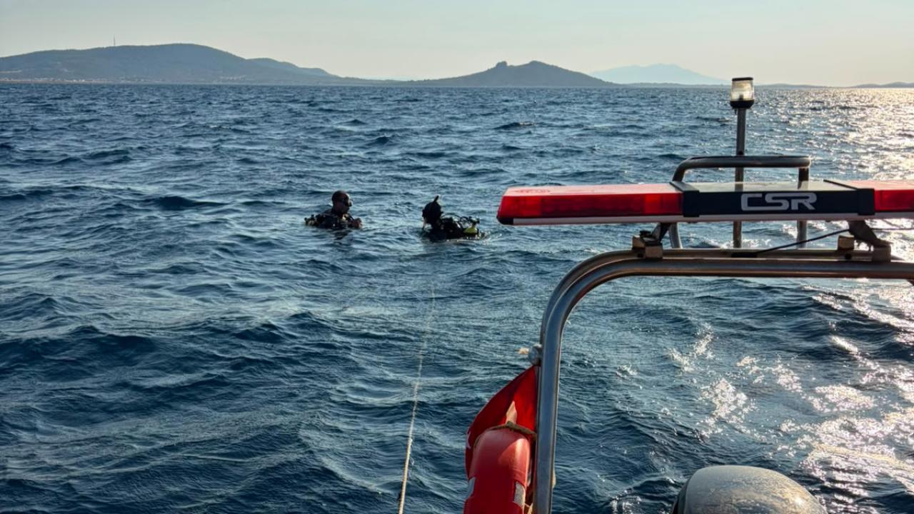 Ayvalık'ta denizde kaybolan gencin cansız bedenine ulaşıldı