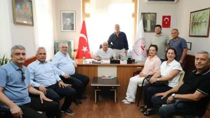 Başkan Ertaş muhtarları tek tek ziyaret etti