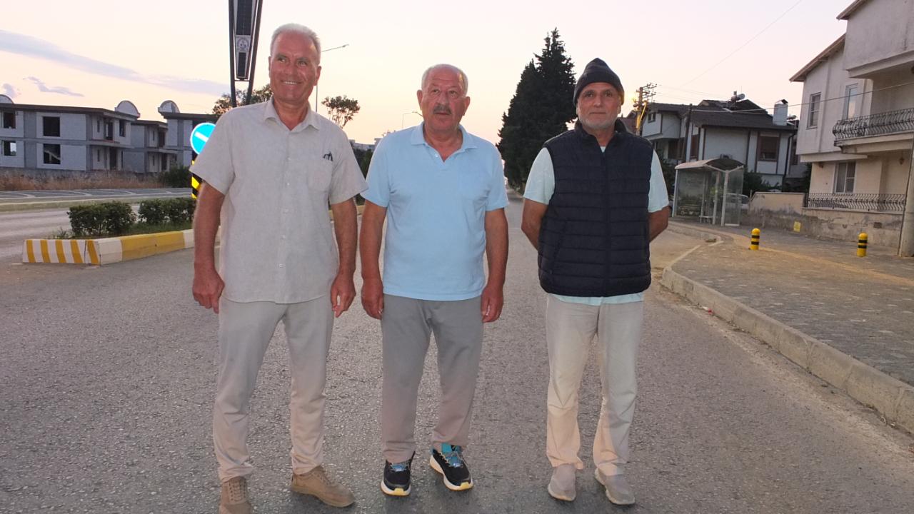 Burhaniye de yetersiz yaya çizgileri tepki çekti