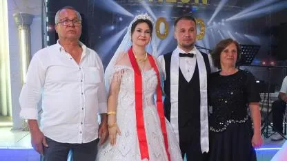 Burhaniye’de Beydilli ailesinin mutlu günü