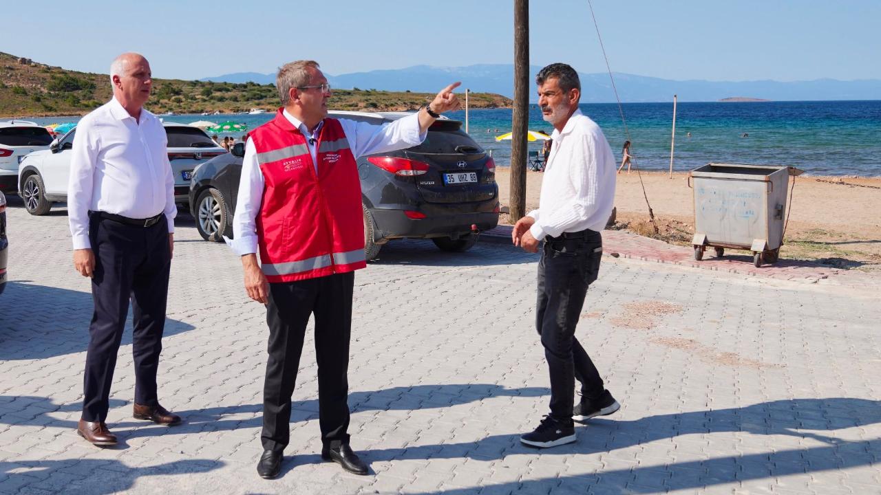 Cunda Arka Deniz–Çataltepe yolunda çalışmalar tamamlandı