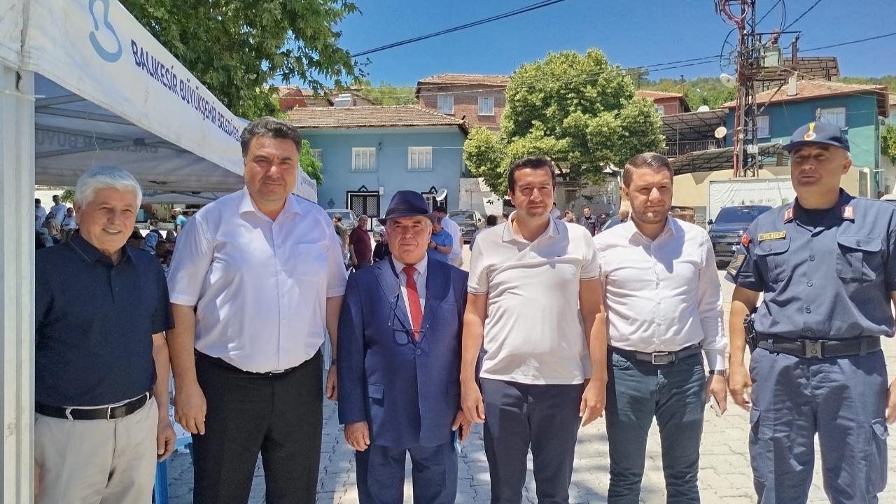 Havran Sarnıç köyünde hayırlı hayır yemeği