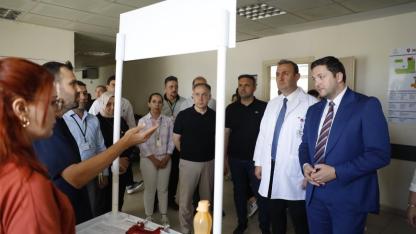 İl Sağlık Müdürü Çavdar’dan Bandırma Hastanesine ziyaret