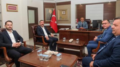 MHP'li Milletvekili Yüksel'den Balıkesir'de kurum ziyaretleri