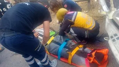 Susurluk’ta iki araç çarpıştı: 1 yaralı
