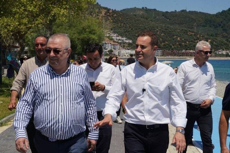 Başkan Akın ve Başkan Ertaş omuz omuza