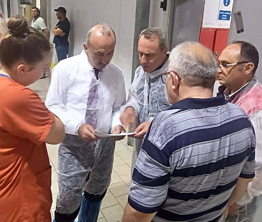 İl Müdürü Düzgün'den Et Entegre Tesisine Ziyaret