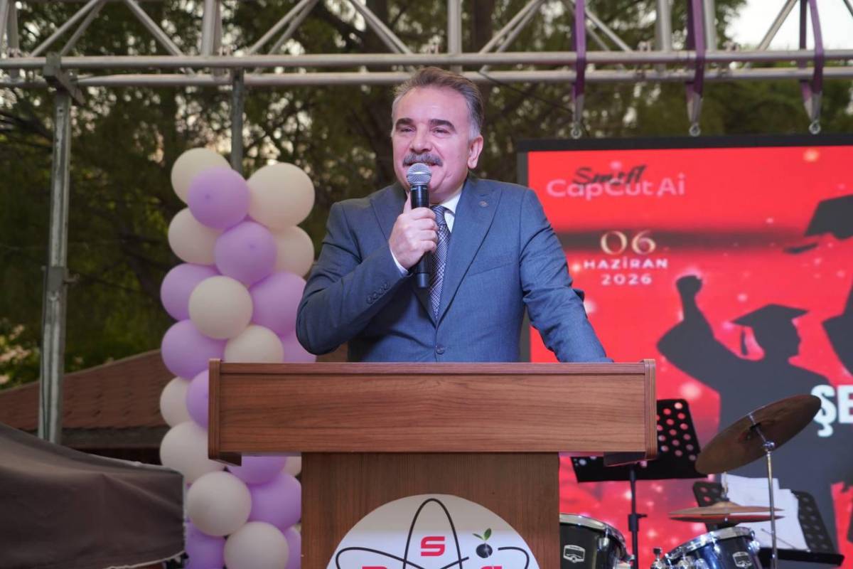 Şehit Mustafa Serin Fen Lisesi’nde Mezuniyet Coşkusu