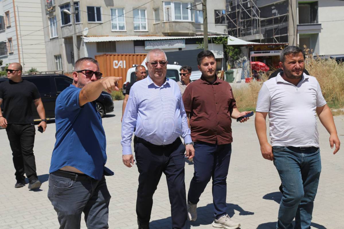 Edremit Belediyesi yaza hazırlanıyor