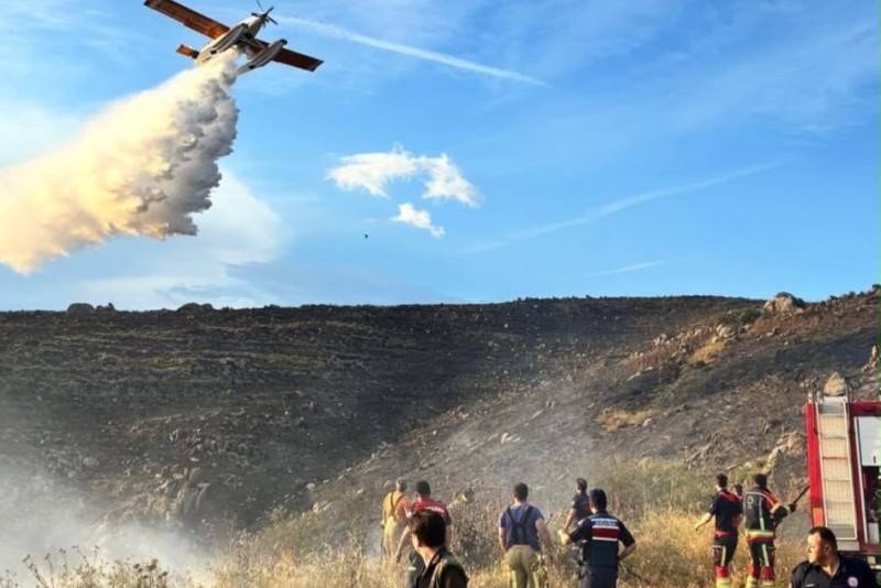 Marmara'da Korkutan Yangın