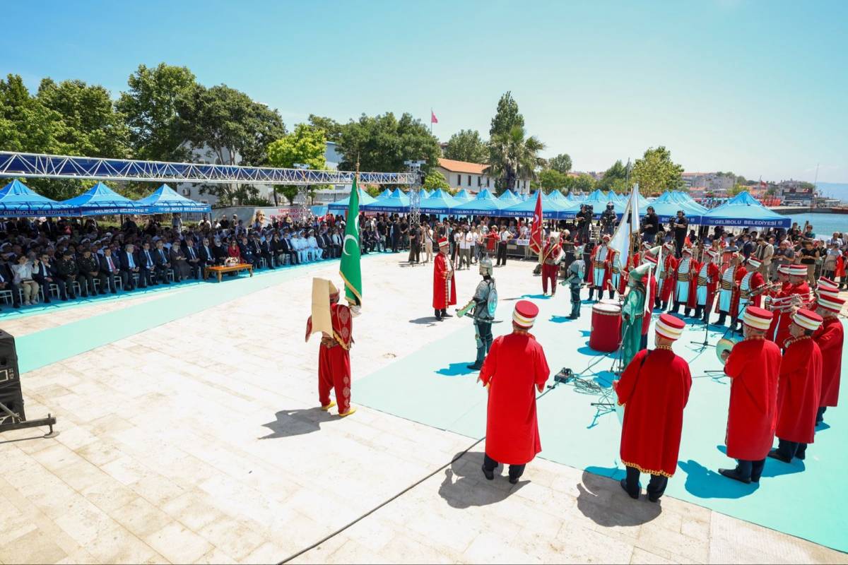 Çanakkale’de Anlamlı Tören: Gelibolu’nun Fethinin 672. Yılı Kutlandı